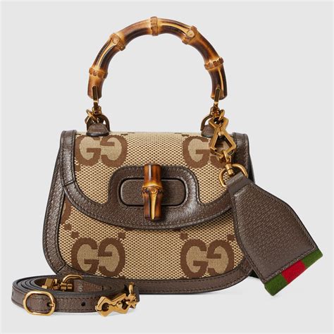 gucci bamboo small bag|Gucci bamboo bag harper's.